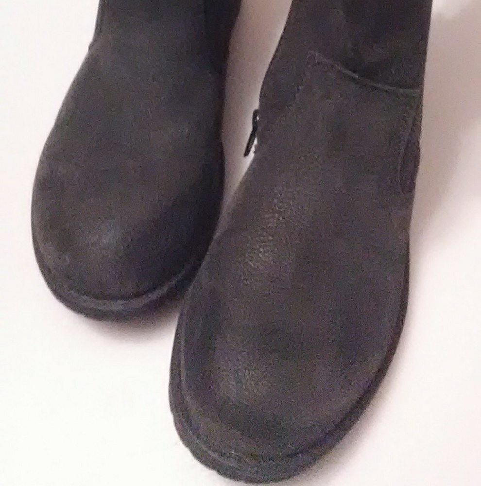 Calf length boots
